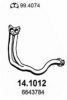 FORD 6643784 Exhaust Pipe